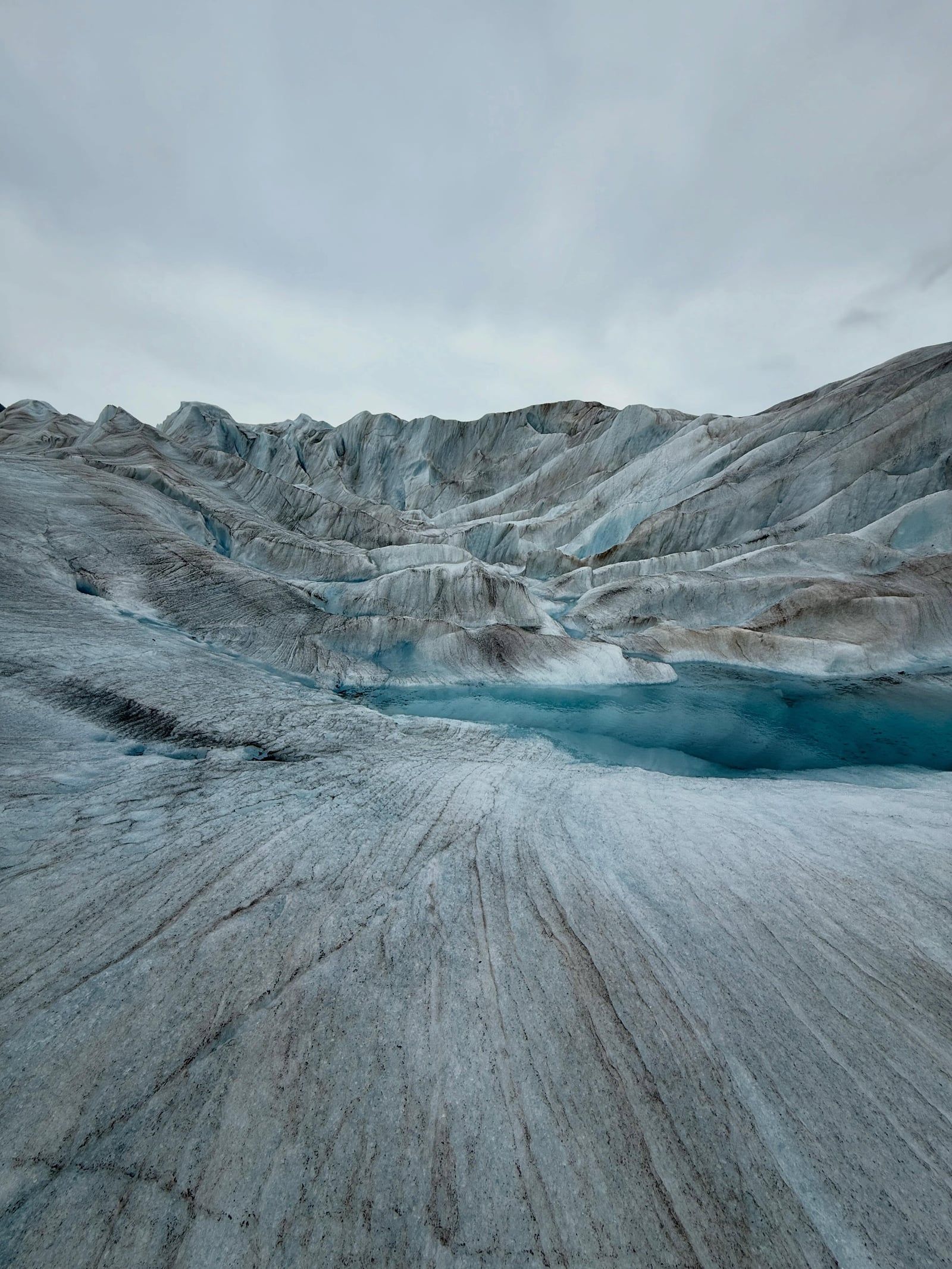 Ansicht von Mendenhall-Gletscher