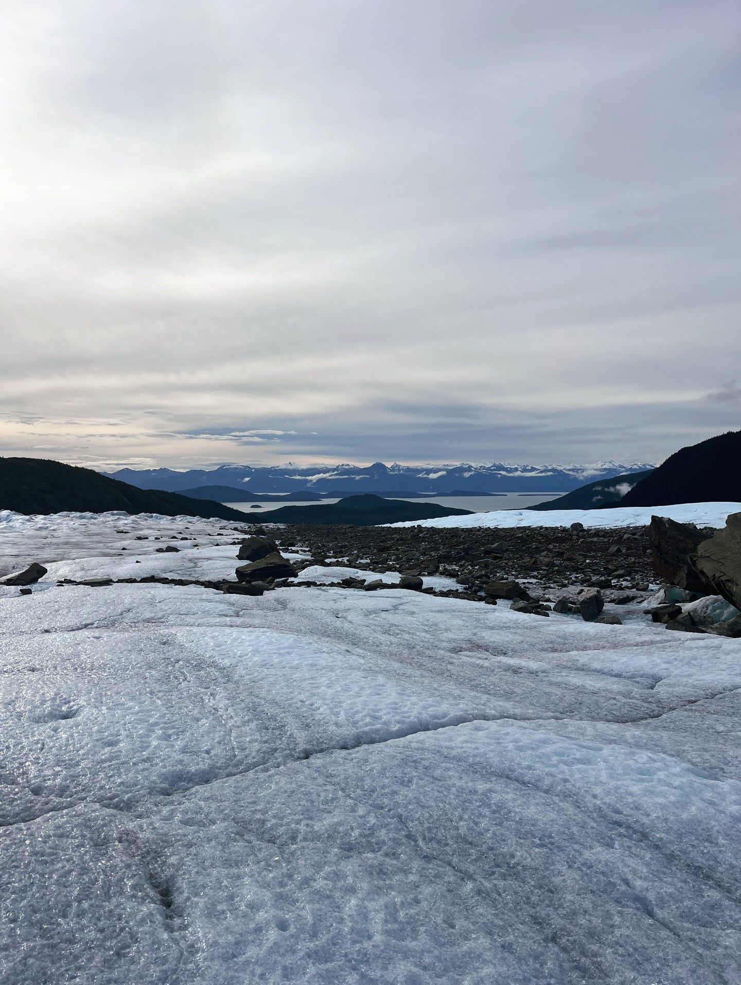 Mendenhall Glacier view